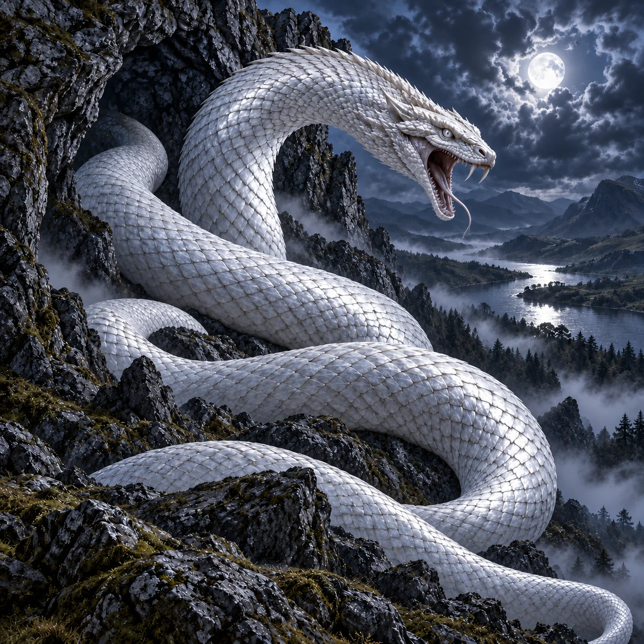 White dragon